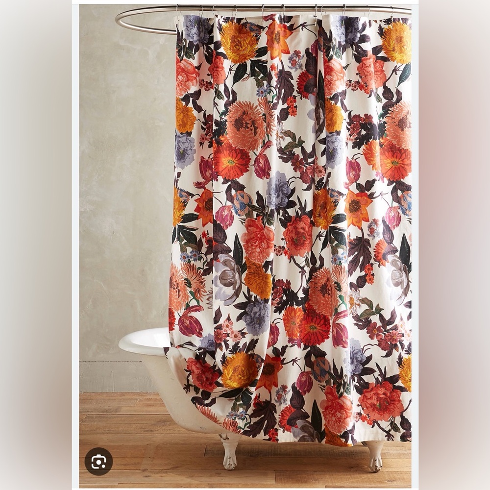 Agneta Floral Shower Curtain